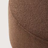 Barrow pouf - Copper fabric White Cliff Studio Ottoman