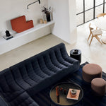 Barrow pouf - Copper fabric White Cliff Studio Ottoman