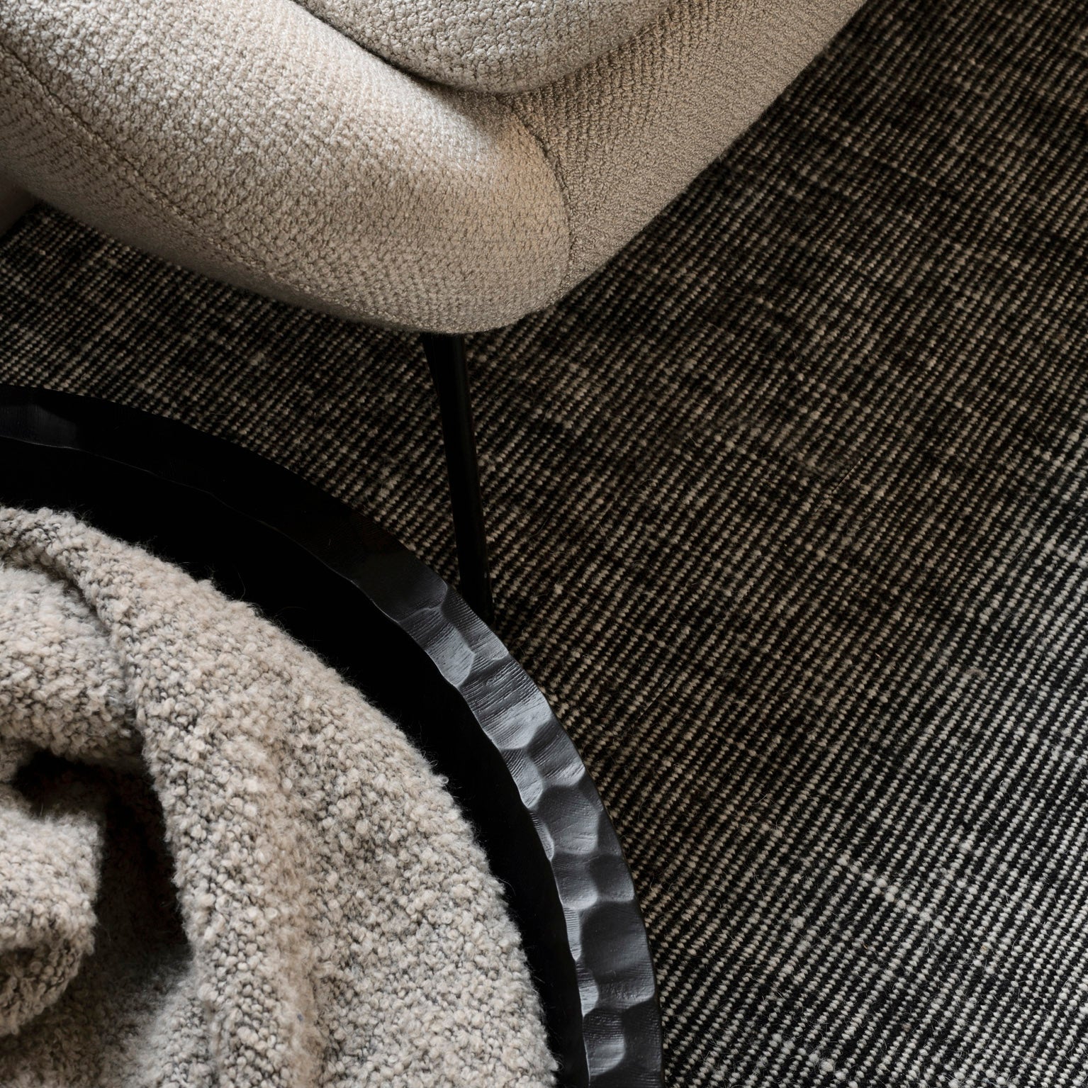 Barrow sofa - Off White fabric - 2 seater White Cliff Studio Sofa