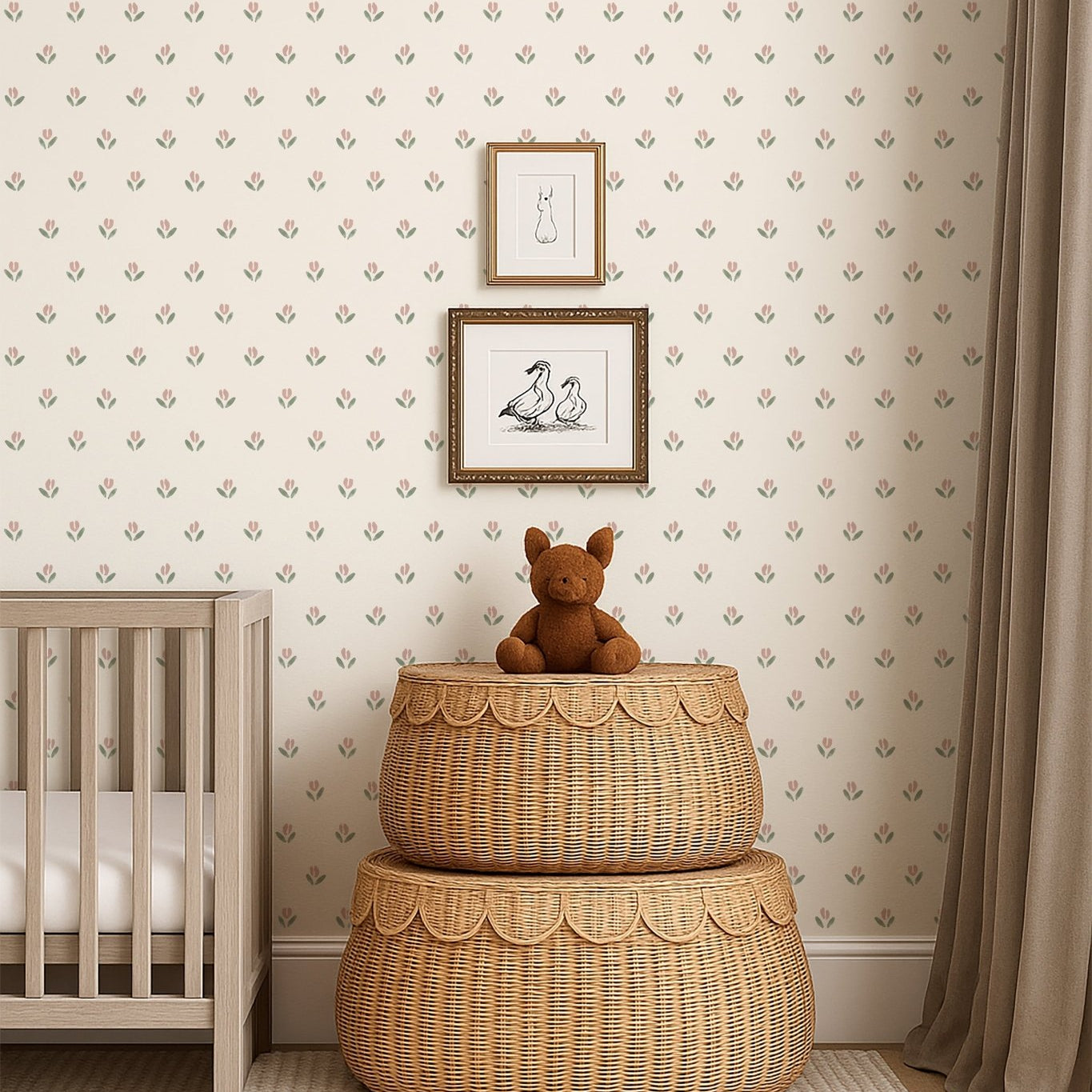 Baylor Wallpaper by Hufton Studio