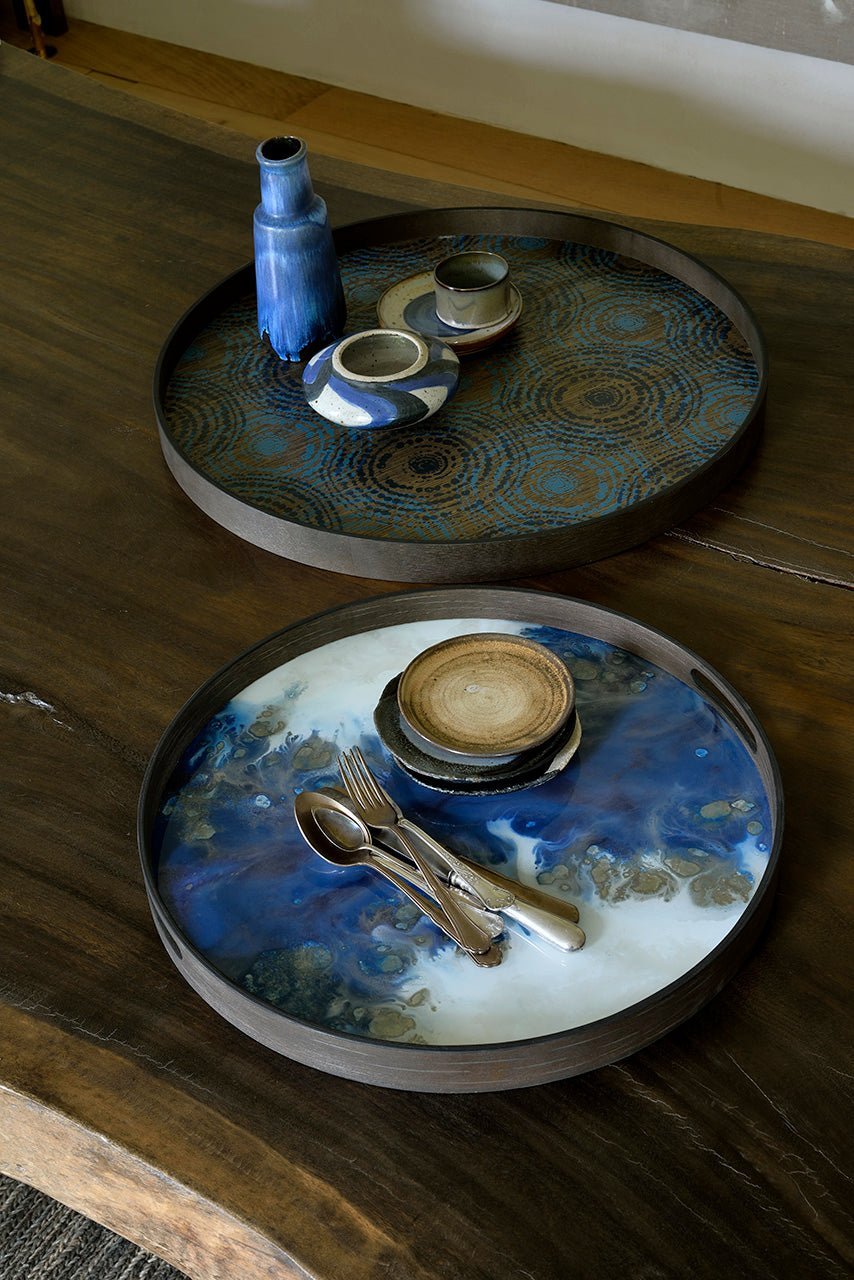 Beads Tray White Cliff Studio Decorative Trays