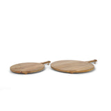Beau Serving Boards - Set of 2 White Cliff Studio Bowls and Trays