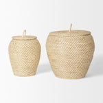 Beau Woven Baskets with Lid