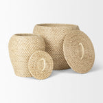 Beau Woven Baskets with Lid