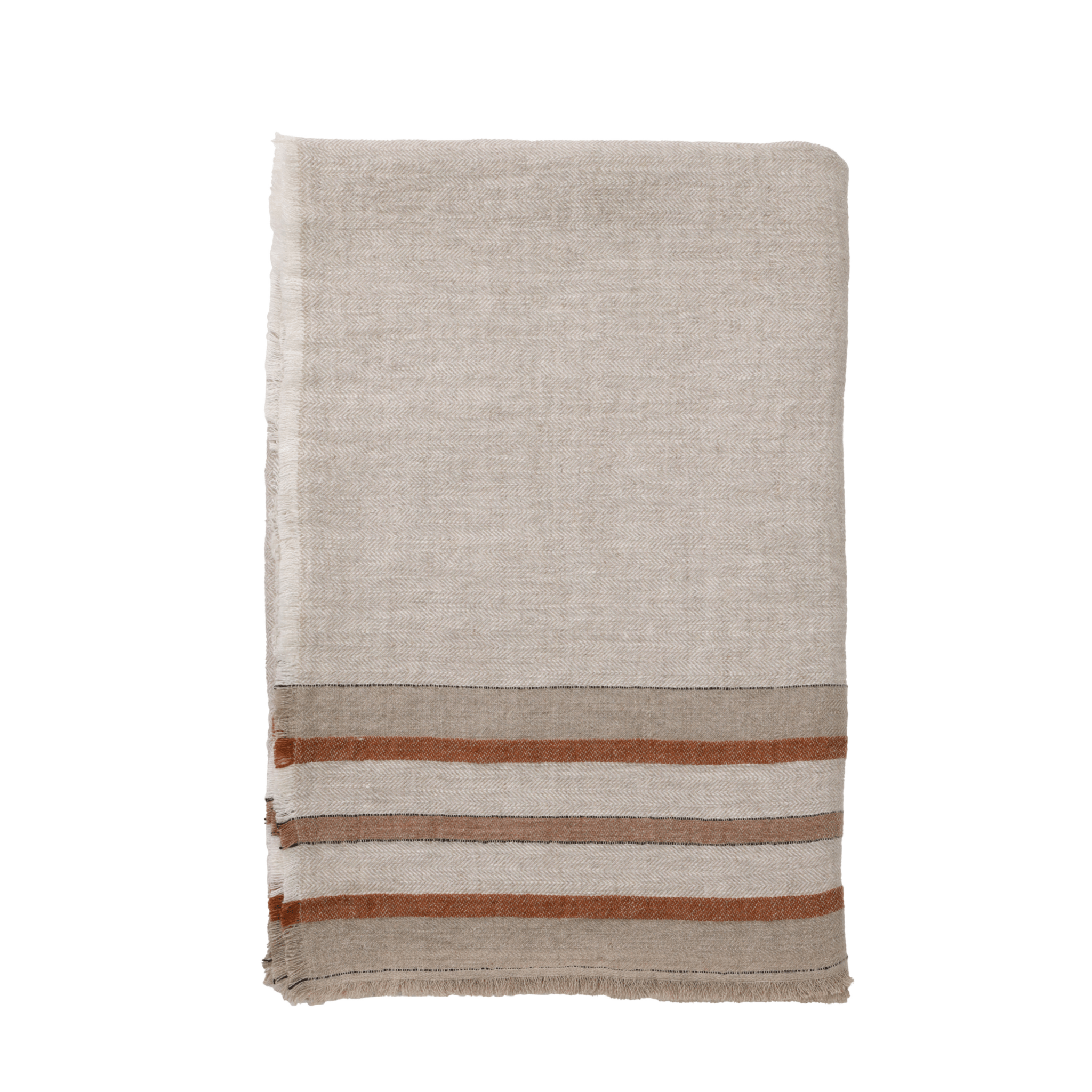 Beck Oversized Throw White Cliff Studio Throws