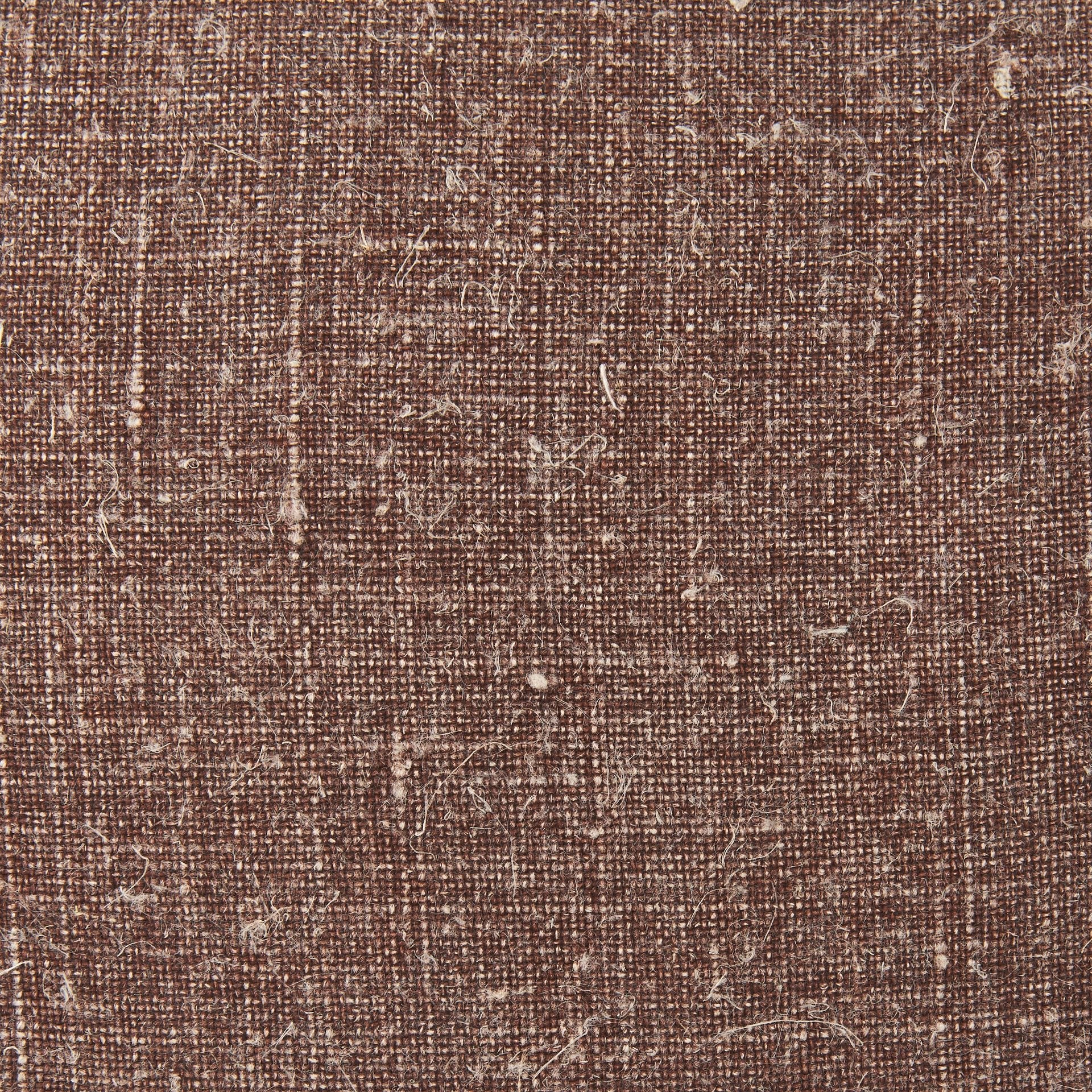 Becky Brown Linen Square Decorative Pillow Cover