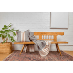 Benny Oversized Throw White Cliff Studio Throw Blankets