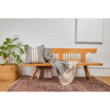 Benny Oversized Throw White Cliff Studio Throw Blankets