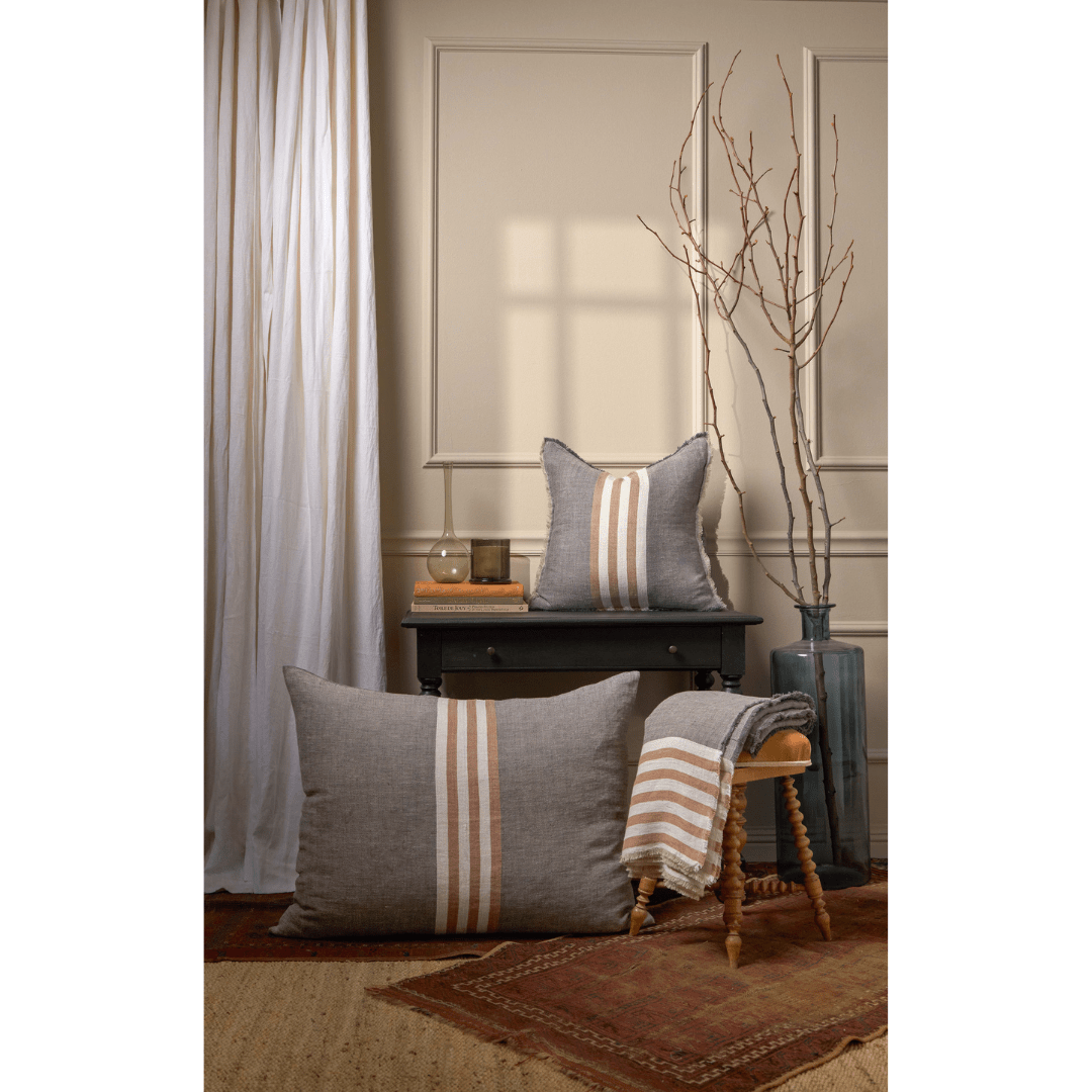 Benny Oversized Throw White Cliff Studio Throw Blankets