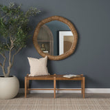 Bertha Woven Mirror Large
