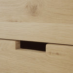 Billy drawer unit - oak - 3 drawers - with keylock White Cliff Studio Office Storage Drawers