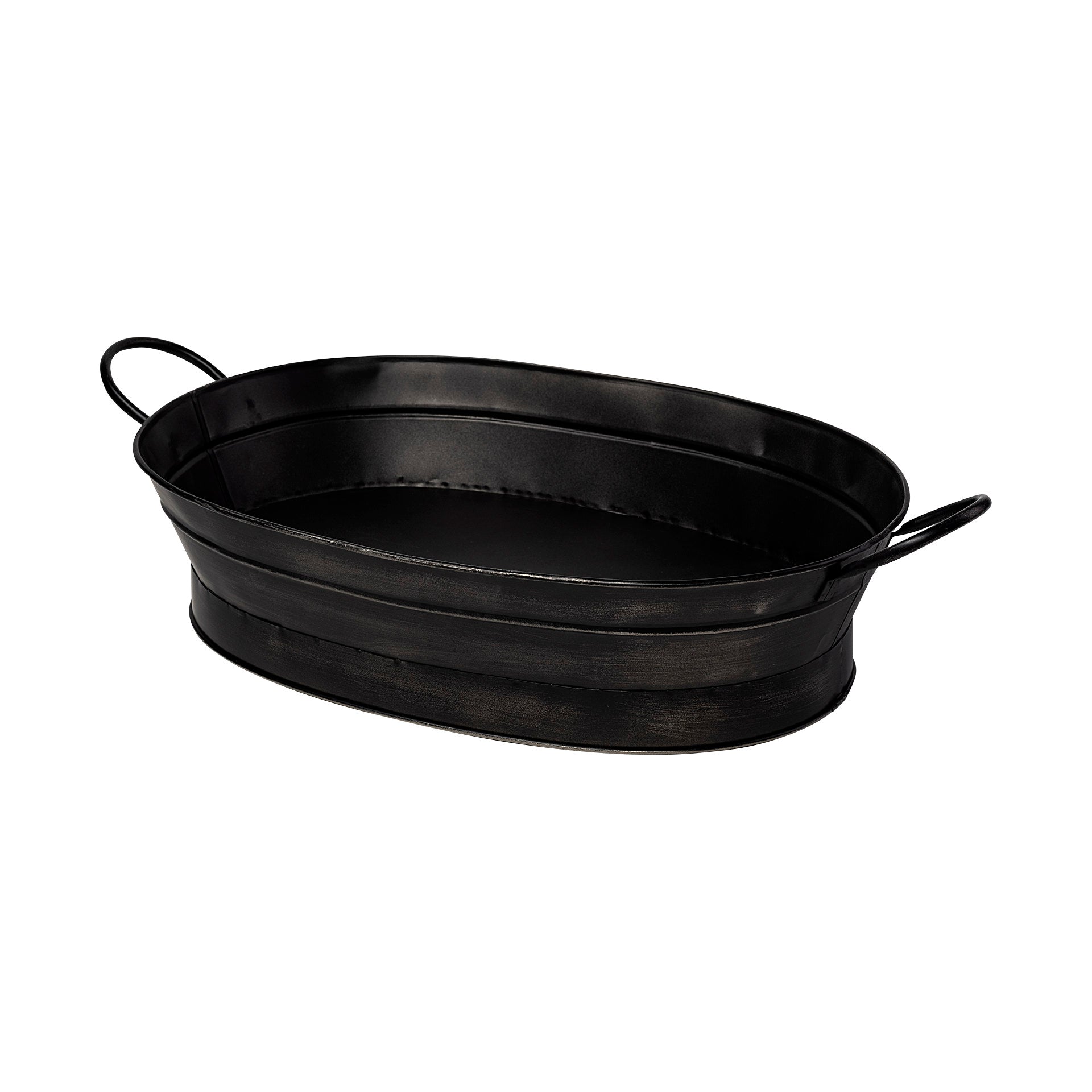 Black Metal Vintage Inspired Basket
