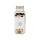 Black Tip Safety Matches - 60 Count, 3.75" White Cliff Studio Candles and Candle Accessories