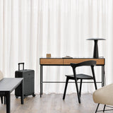 Blackbird desk - varnished oak - 2 drawers - rectangular White Cliff Studio Desk