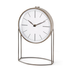 Boan Table Clock White Cliff Studio Decorative Objects