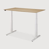 Bok Adjustable Desk White Cliff Studio Desks