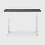Bok adjustable desk - white base - rectangular - US White Cliff Studio Desk