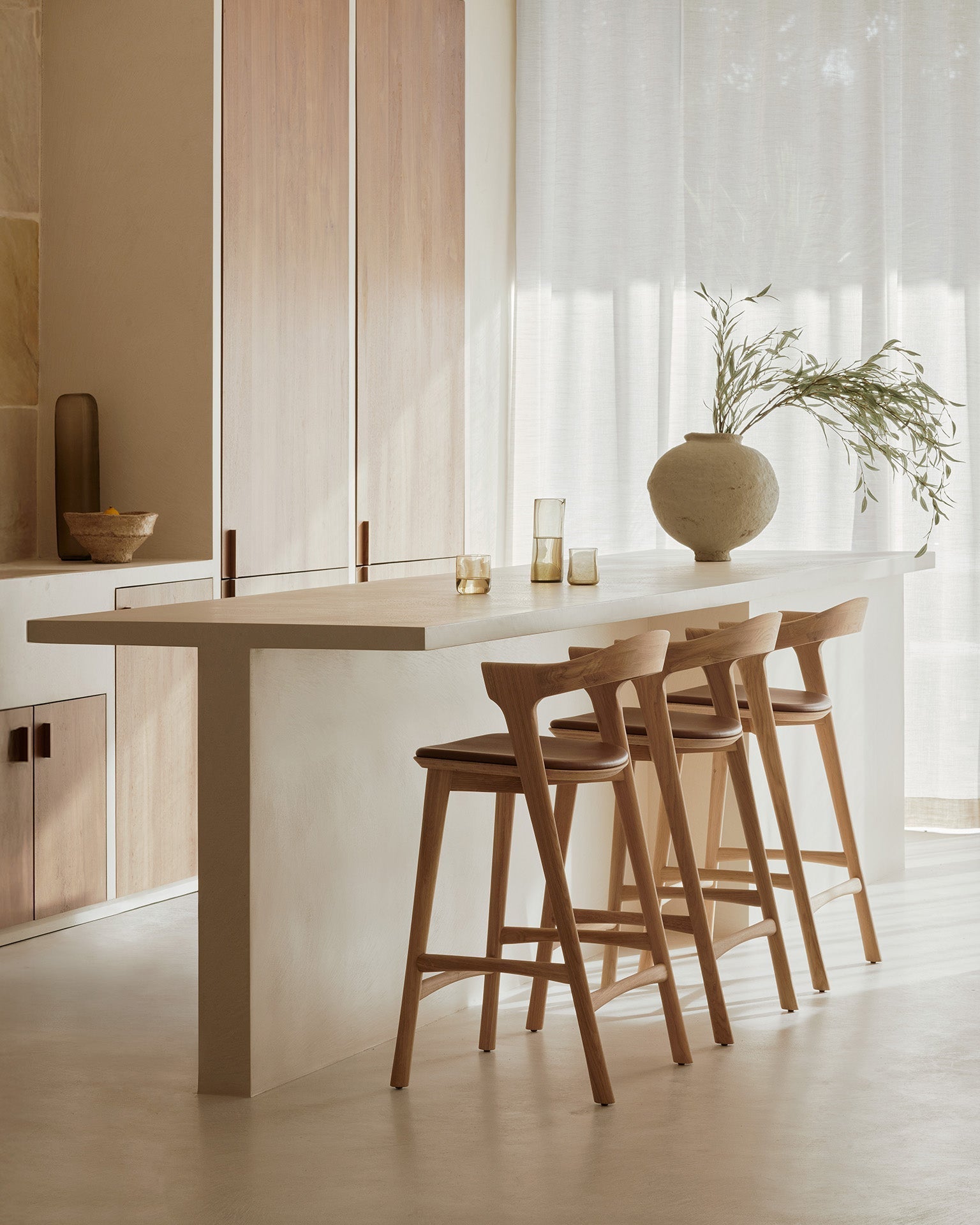 Bok Bar Stool White Cliff Studio Bar Stool