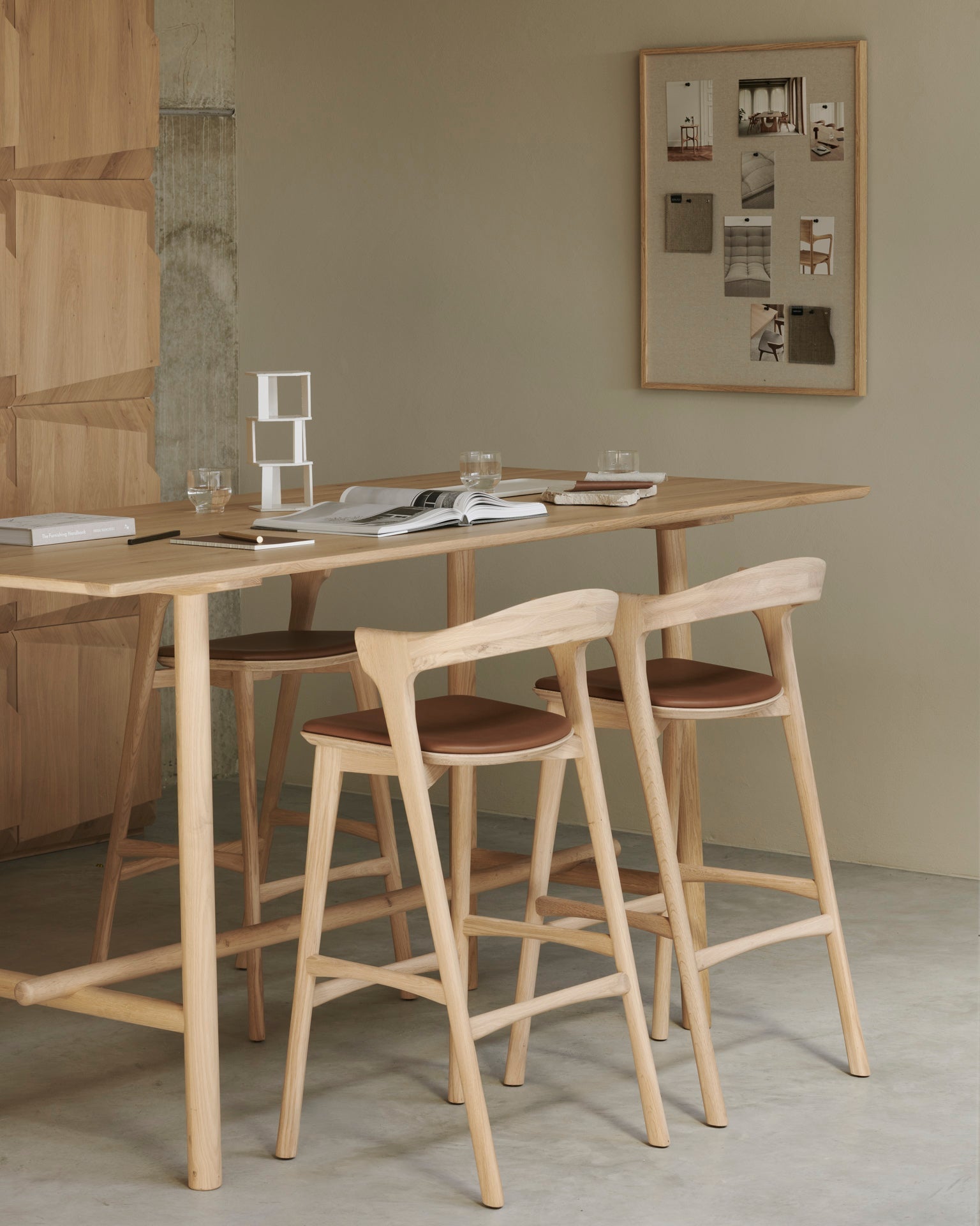 Bok Bar Stool White Cliff Studio Bar Stool