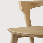 Bok bar stool - varnished oak White Cliff Studio Bar Stool