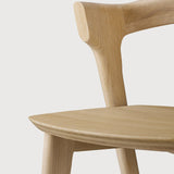Bok bar stool - varnished oak White Cliff Studio Bar Stool