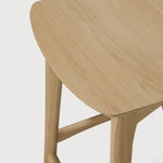 Bok bar stool - varnished oak White Cliff Studio Bar Stool