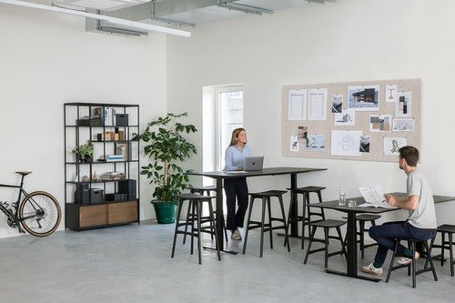 Bok bar stool - varnished oak White Cliff Studio Bar Stool