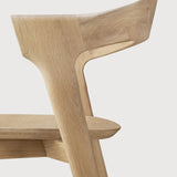 Bok bar stool - varnished oak White Cliff Studio Bar Stool
