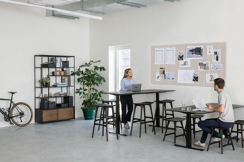 Bok bar stool - varnished oak White Cliff Studio Bar Stool