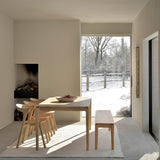 Bok bench - oak White Cliff Studio Bench / Dining Bench