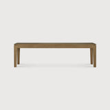 Bok bench - teak White Cliff Studio Bench / Dining Bench
