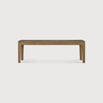 Bok bench - teak White Cliff Studio Bench / Dining Bench