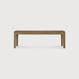 Bok bench - teak White Cliff Studio Bench / Dining Bench
