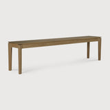 Bok bench - teak White Cliff Studio Bench / Dining Bench