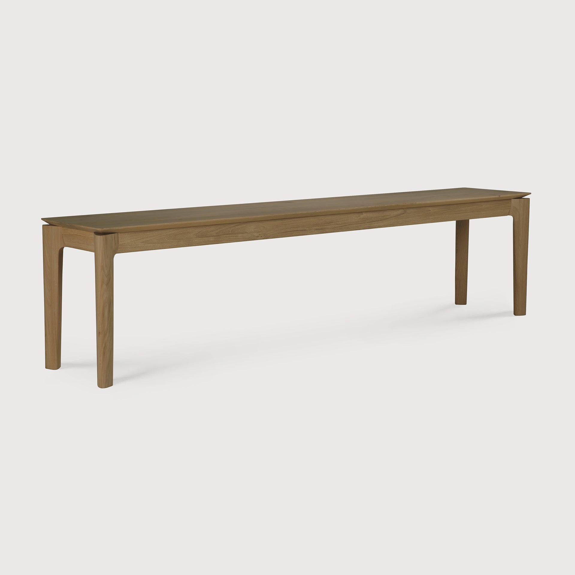 Bok bench - teak White Cliff Studio Bench / Dining Bench