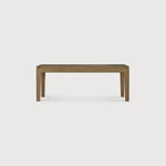 Bok bench - teak White Cliff Studio Bench / Dining Bench