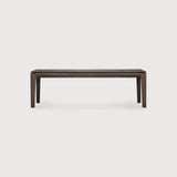 Bok bench - varnished oak - brown White Cliff Studio Bench / Dining Bench