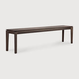 Bok bench - varnished oak - brown White Cliff Studio Bench / Dining Bench