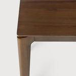 Bok bench - varnished teak - brown White Cliff Studio Bench / Dining Bench