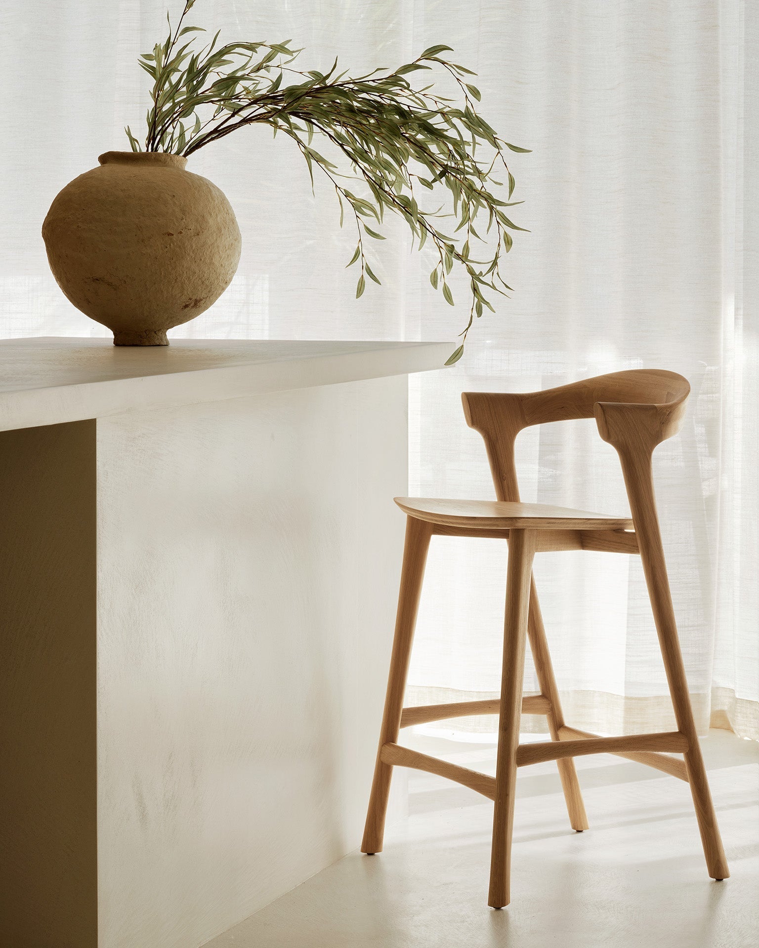 Bok Counter Stool White Cliff Studio Counter Stool