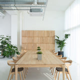 Bok cowork desk - varnished oak - rectangular - CEE7/3 (DE, NL, ES, RU...) White Cliff Studio Desk