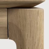 Bok cowork desk - varnished oak - rectangular - NEMA 5 - 15 (US, CA, MX, JP) White Cliff Studio Desk