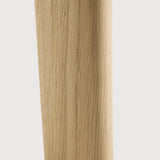 Bok cowork desk - varnished oak - rectangular - NEMA 5 - 15 (US, CA, MX, JP) White Cliff Studio Desk