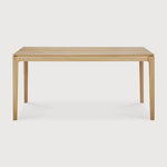 Bok desk - varnished oak - rectangular - with cable management White Cliff Studio Desk