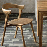 Bok dining chair - teak White Cliff Studio Dining Chair
