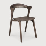 Bok dining chair - varnished oak - brown White Cliff Studio Dining Chair