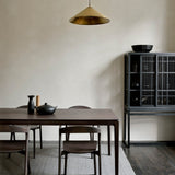 Bok dining chair - varnished oak - brown White Cliff Studio Dining Chair