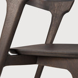 Bok dining chair - varnished oak - brown White Cliff Studio Dining Chair