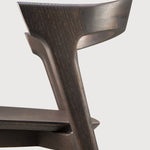Bok dining chair - varnished oak - brown White Cliff Studio Dining Chair