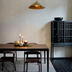 Bok dining chair - varnished oak - brown White Cliff Studio Dining Chair